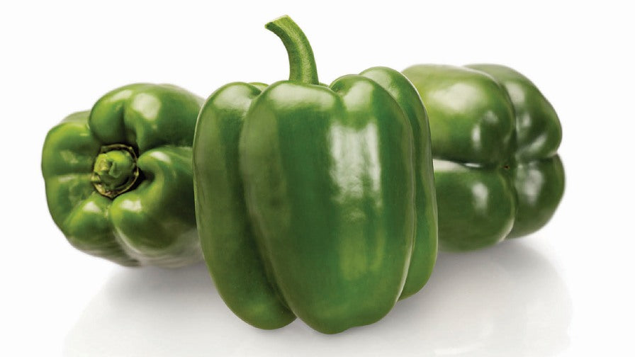 Fresh Vegetable GREEN PEPPER JUMBO 20LB / CS