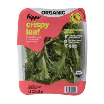 HIPPO ORGANIC CRISPY LEAF 4.5OZ / 6