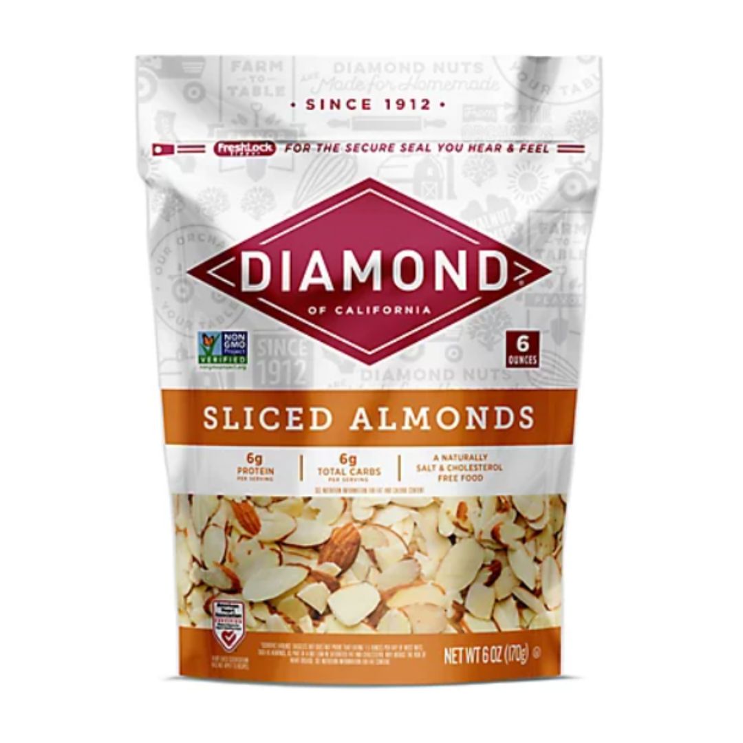 NUTS ALMONDS SLC SHEL 6OZ/12