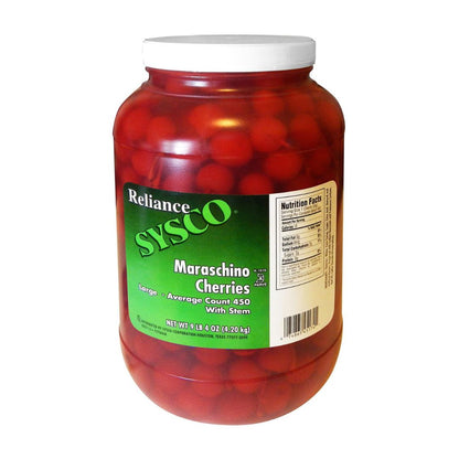 CHERRY MARASCHINO STEM 128 oz 4/C