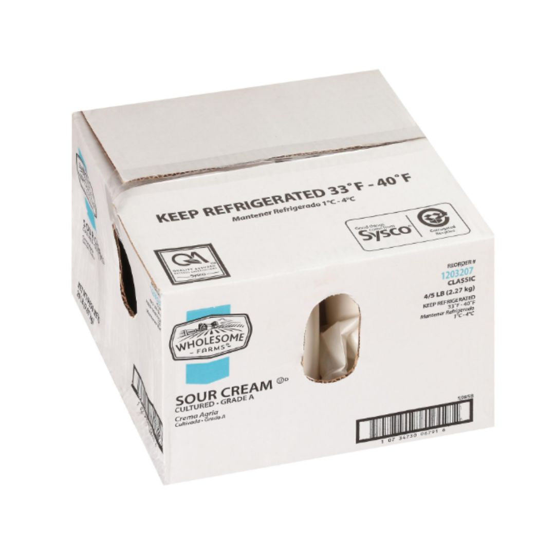 SYSCO Cream Sour All Natural  4/5LB