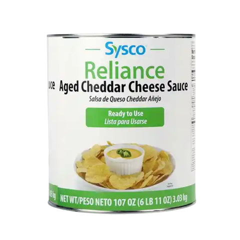 SAUCE CHEESE CHEDDAR 6/#10