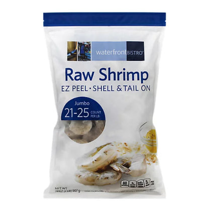SHRIMP RAW 21/25 E-Z PEEL IINSTANT QUICK FREEZE 2lb x 10
