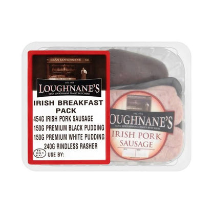 LOUG PORK IRISH SAUSAGE 1LB/20