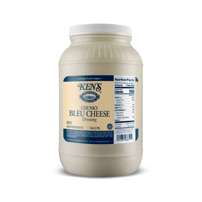 KENS DRESSING BLUE CHEESE CHUNKY 1 GALON / 4