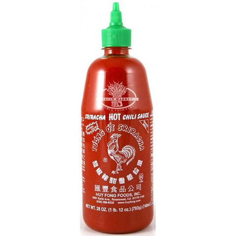 SRIRACHA SAUCE CHILI HOT 28 OZ / 12