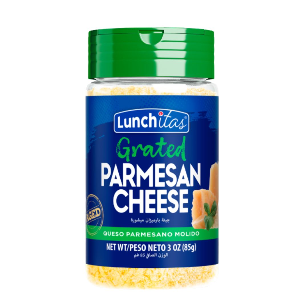 LUNCHITAS GRATED PARMESAN CHEESE 3OZ  /12