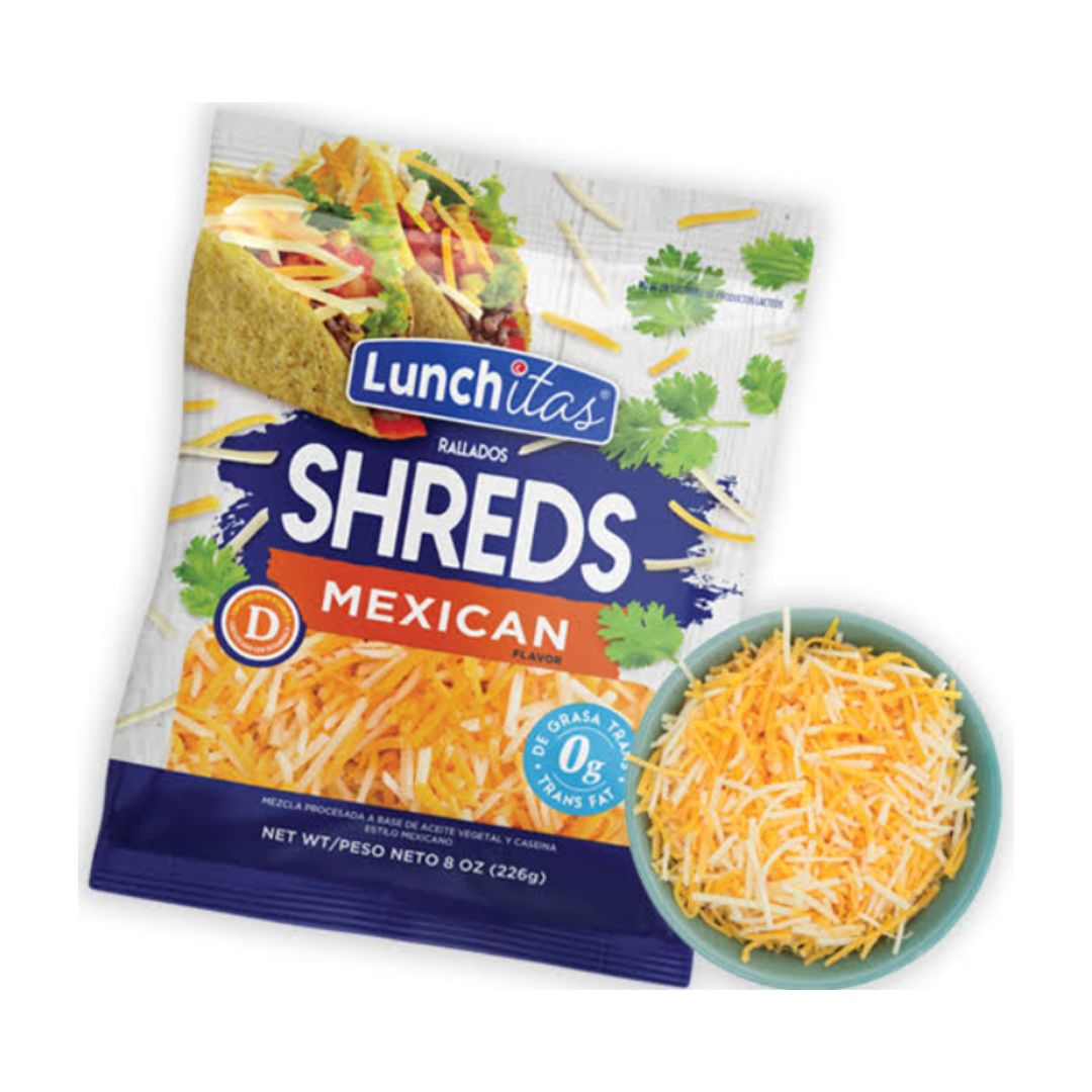 LUNCHITAS ITALIAN FLAVOR SHREDS 8OZ / 12