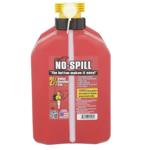 NO SPILL CARB COMPLIAN GAS CAN 2-1/2GAL