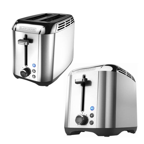 Rapid Toast 2-Slice Toaster, Extra Wide Slots, Stainless Steel