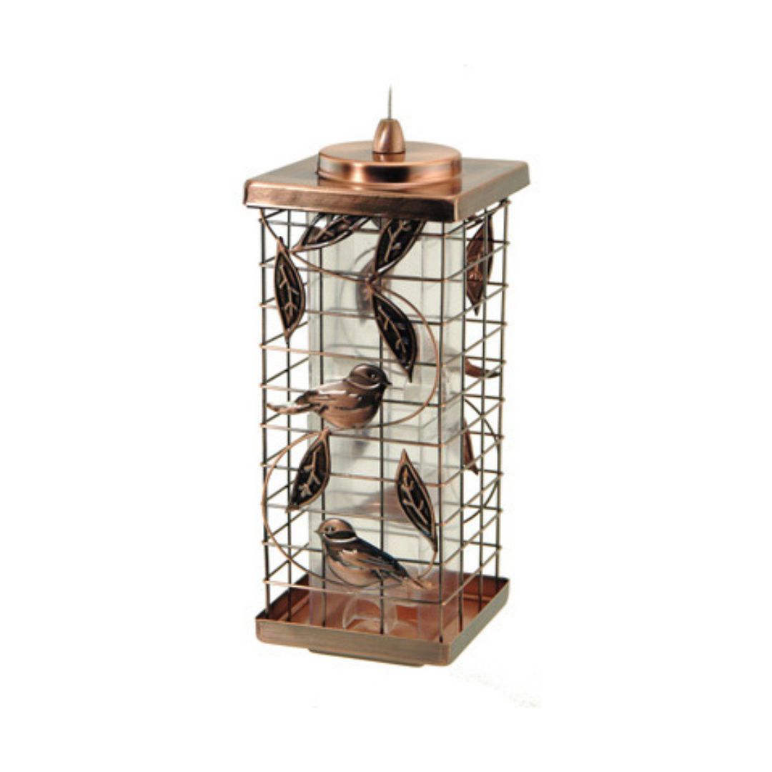 Bird Feeder, Tube, Squirrel-Resistant, Holds 1-3/4-Lbs.