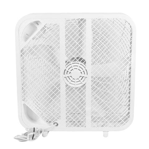 Homepointe 20" WHITE BOX FAN