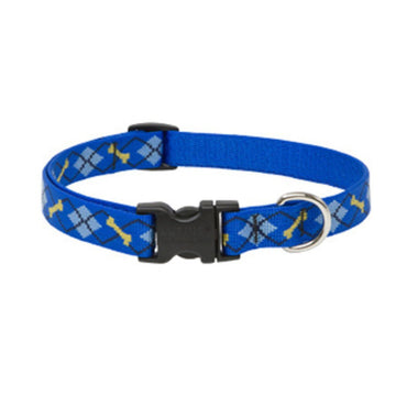 Dog Collar, Adjustable, Dapper Dog, 3/4 x 13 to 22 In.