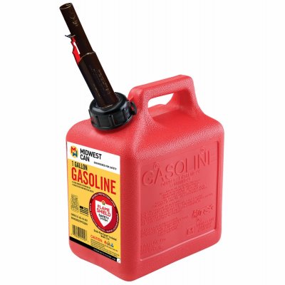 MID WEST CAN GASOLINE 1 GAL RED