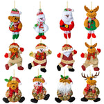 12PK SNOW/BEAR/SANTA