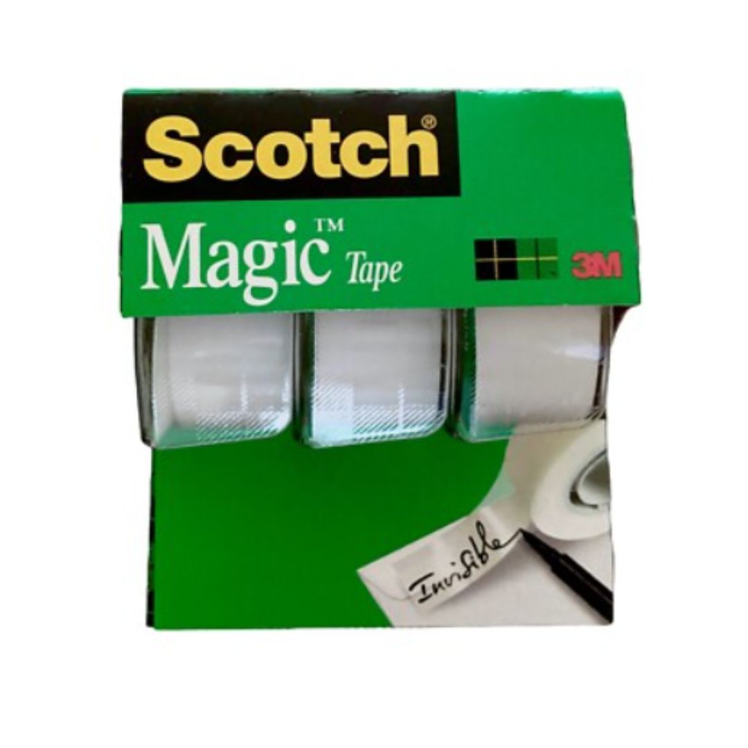 3M Scotch Magic Tape, 3/4 x 300-inches-Transparent