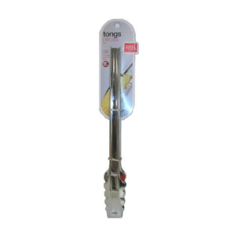 Chrome-Plated Tongs, 12 In.