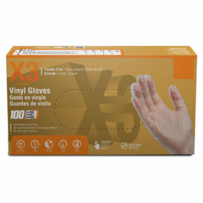 Disposable Vinyl Gloves, Powder-Free, XL, 100-Ct.