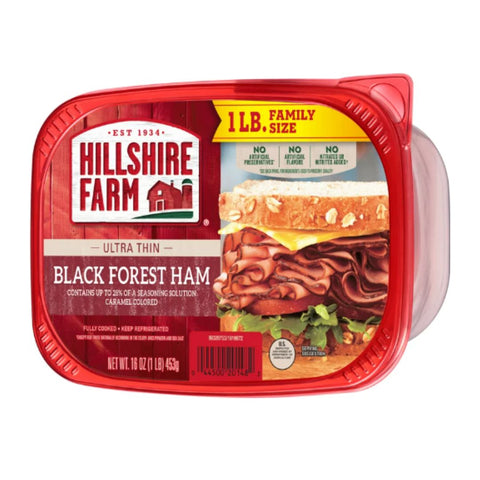 Hillshire Farm Sliced Black Forest Ham 16 oz / 6
