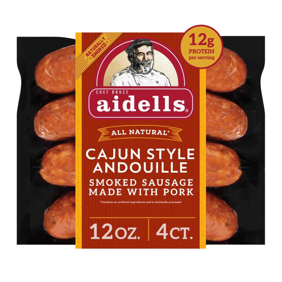 AIDEL PORK CAJUN LINKS 12OZ