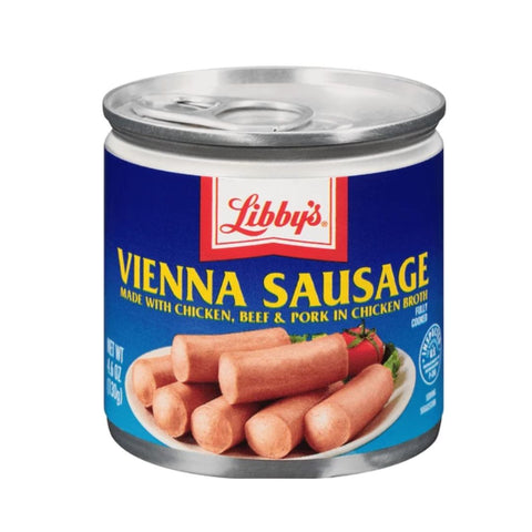 Libby's Vienna Sausage CHICKEN /BEEF /PORK VIENA  ( 4.6OZ X 24)
