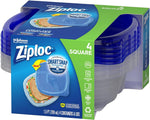 Ziploc Container Small Square, 4 Ct  / 6