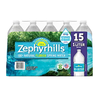 ZEPHYRHILLS WATER 15/1L
