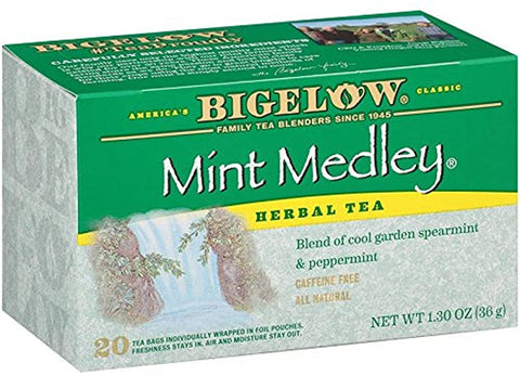 BIGELOW MINT MEDLEY TEA 20BAGS IN 1 PACK