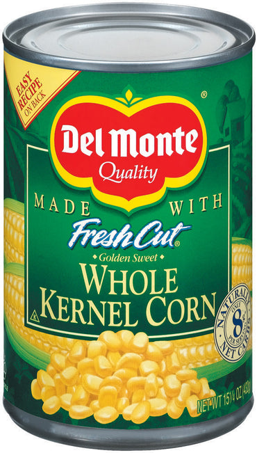 DEL MONTE WHOLE KERNEL CORN (24 x 15oz)