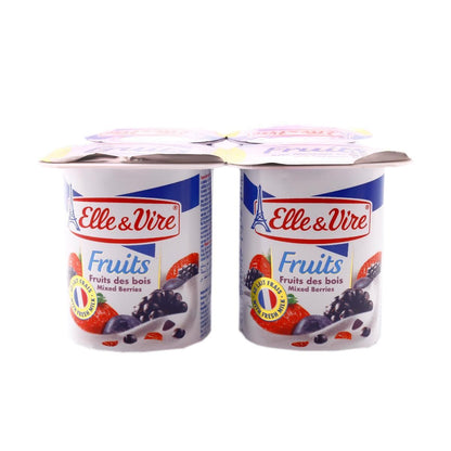 ELLE & VIRE FRUIT MIX BERRY 6 /4 / 125G