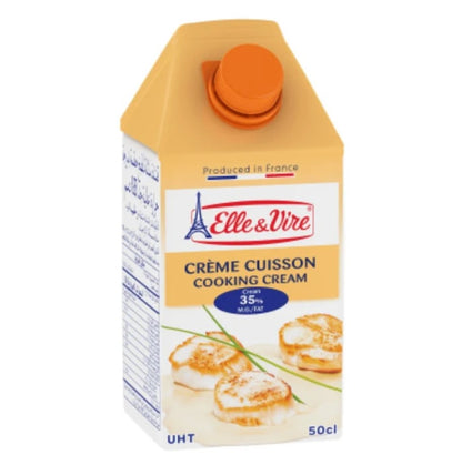 ELLE & VIRE COOKING CREAM 35% 50CL x 12 Pack