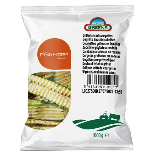FROZEN SLICED ZUCCHINI 1KG