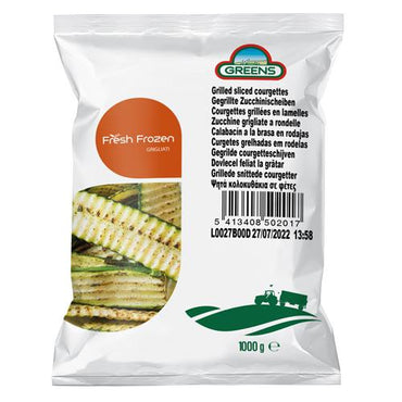 FROZEN SLICED ZUCCHINI 1KG