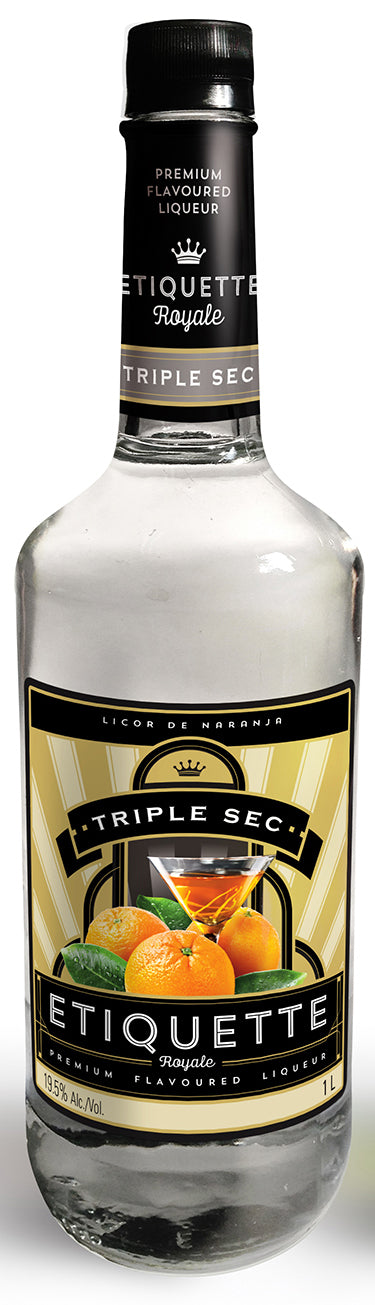 ETIQUETTE TRIPLE SEC 1L / 12