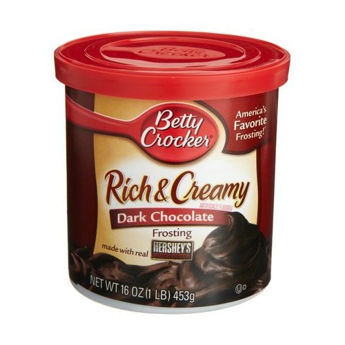 BETTY CROCKER Rich & Creamy DARK CHOCO 16OZ x 8