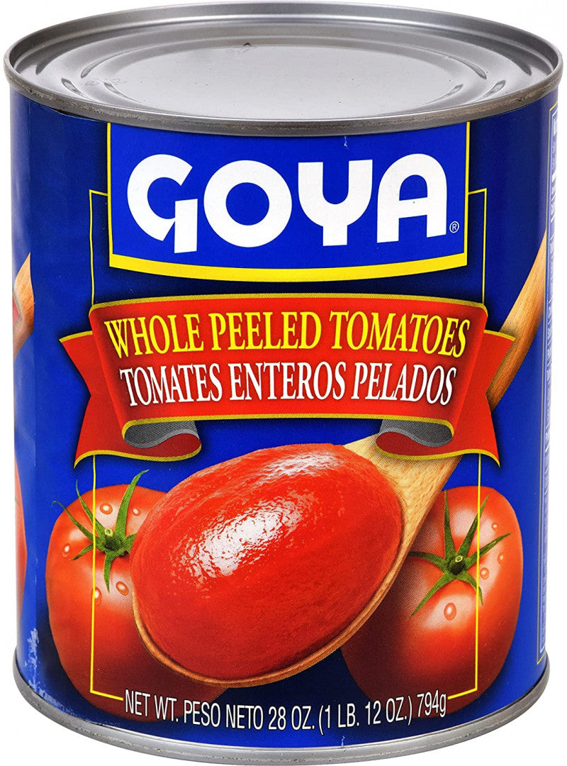 GOYA WHOLE PEELED TOMATO 14.5 OZ / 24