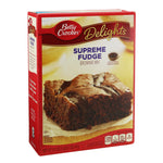 BETTY CROCKER DELIGHTS BROWNIE MIX FUDGE ( 12 x 19.10 oz )