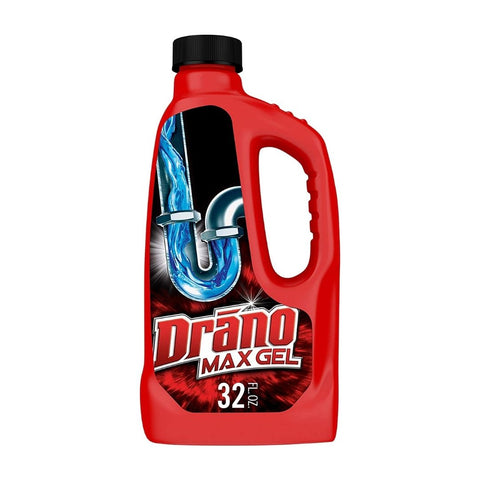 DRANO LIQUID MAX 32oz - 12 Pack