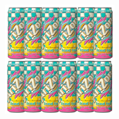 ARIZONA CAN LEMON TEA 23OZ/24