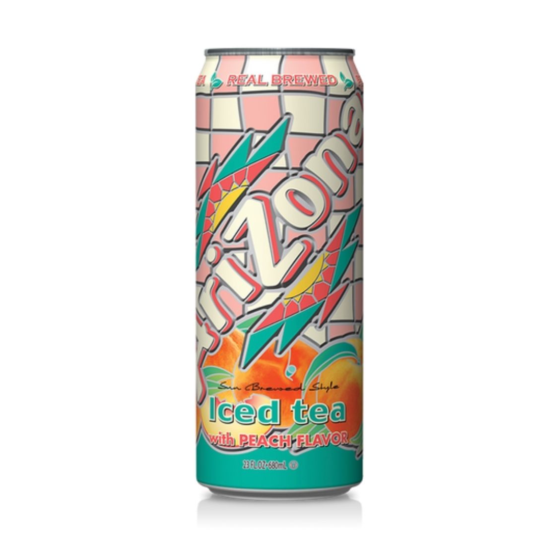 ARIZONA PEACH TEA 23 OZ / 24