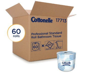 KLEENEX® COTTONELLE® / White 2PLY 60Rolls / 505Sheets
