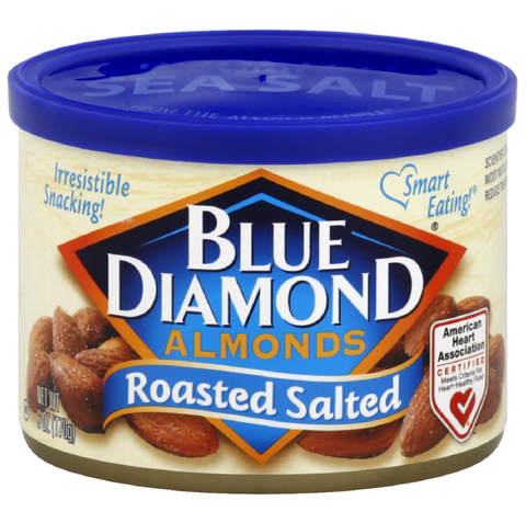Blue Diamond ROASTED SALT ALMOND 12 X 170G