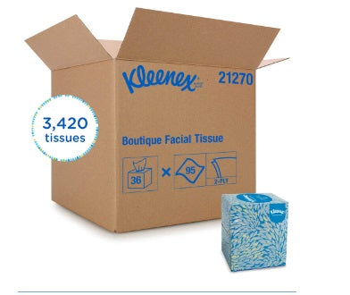 KLEENEX BOUTIQUE Facial Tissue 36X95