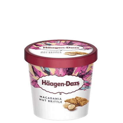 Haagen-Dazs® MINICUP MACADAMIA NUT BRITTLE 24/95ML