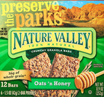 Nature Valley Granola Bar Oats 'n honey ( 12 x 8.9 oz )