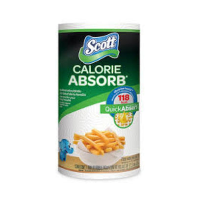 SCOTT CALORIE KITCHEN ROLL 2P 1x12Roll