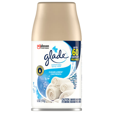 GLADE AUTO SPRAY CLEAN LINEN (6 x 6.2oz)