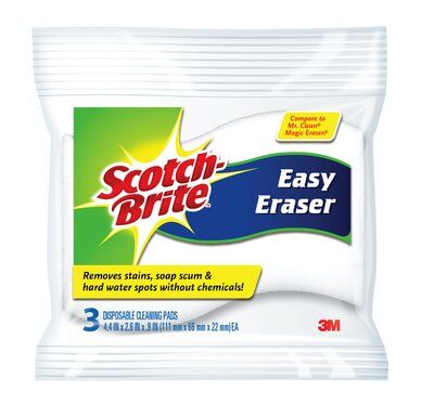 3M SCOTCH BRITE ERASER PAD 8 Pack