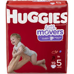 HUGGIES DIAPERS LITTLE MOVER S5 19PC x 4PK