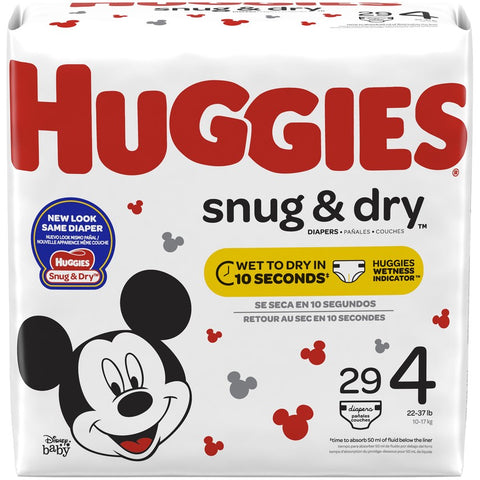 DIAP HUGG JUMB0 S4 29PCx4Pack